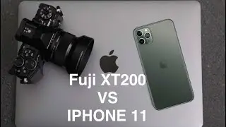 Fujifilm XT200 vs Iphone 11 Kamera Karşılaştırılma
