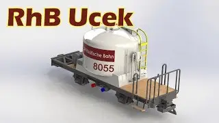 RhB Ucek Rhätische Bahn - model