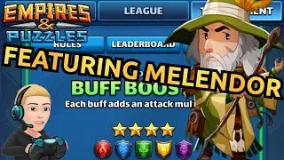 4* Buff Booster Raid Tournament With Commentary - Day 3 Featuring Toon Melendor - Empires & Puzzles