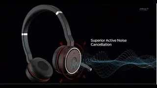 Jabra Evolve75 - Bluetooth ANC Office Headset