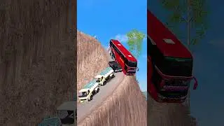 One Wrong Move = Game Over 💀 | Bus Driving ETS2