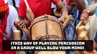 Discover the most original way to play percussion in a group!