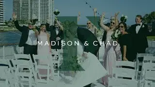 Joyful and Fun Yacht Wedding | West Palm Beach, Florida | Madison & Chad's Wedding Highlight Film