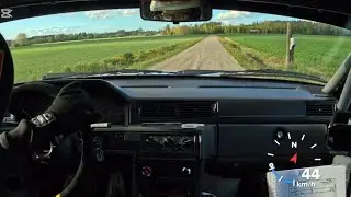 Rally Uppland 2025 SS6 Ungdomsrally- Hannes Brorsson