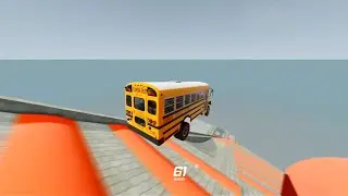 No Brakes, Full Throttle Downhill Mayhem Madness! | BeamNG.drive Epic Crash Test #5