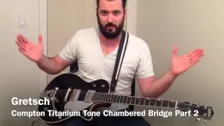 Gretsch Duo Jet Before and After Compton Bridge Upgrade