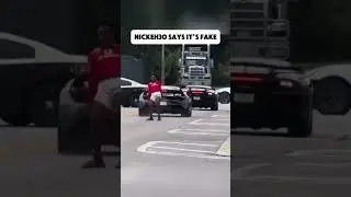 Nickeh30 says IShowSpeed jumping over car stunt was fake ￼#ishowspeed #nickeh30 #twitch #youtube