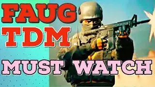 FAUG MUST WATCH TDM GAMEPLAY #faug #FAUG