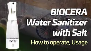 BIOCERA Water Sanitizer with Salt l How to operate, Usage