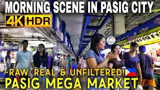 [4K HDR] Exploring Pasig Mega Market 2025🇵🇭 | Local life, Street Scene & Fresh Finds | Philippines