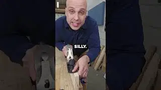 Don't waste time resetting your plane. #tooltips #woodtools #woodwork #wood #woodworking