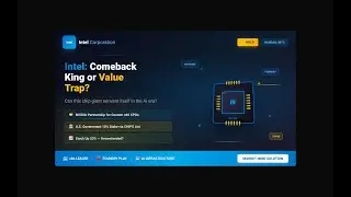 Intel Stock: Comeback King or Value Trap? | INTC Analysis