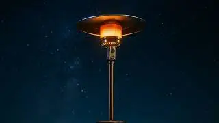 Paramount Flat Top Patio Heater, Grey