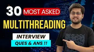 Java Multithreading Interview Questions | From Basics to Advanced