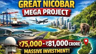 Great Nicobar Island Mega Project Explained | 16 Million TEUs Port | New Update