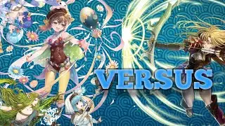 Bunny Delthea, Silque, Harmonized Catria and Mila VS Clarisse Infernal Limited Hero Battle