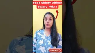Food Safety Officer Salary | FSO Pay Scale ₹70K+ | Central vs State Complete Analysis #govtjob
