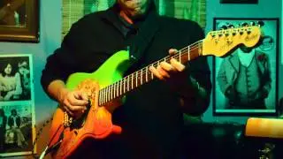 Solo de King Bratt en la casita, con guitarra de Rj Guitar