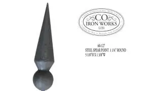 60-127  Custom Ornamental Iron Works