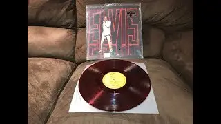Opening Elvis Presley 1968 NBC TV Special Friday Music Colored Vinyl LP Record.  The King&rsquo;s Court