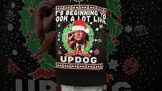 Updog Christmas Vibes! Colin Robinson Shirt + Ugly Sweater Fun