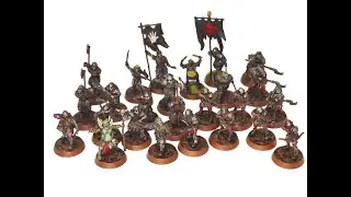 Fast painting 12min/mini - Morgai Orc Army
