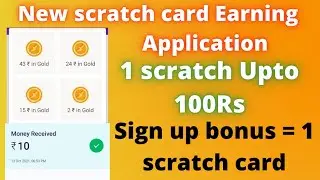 💥New scratch card Earning 🥰 application Money Earning Tamil