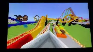 Minecraft Six Flags Magic Mountain West Coast Racers 2026