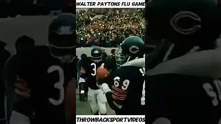 November 20, 1977. Walter Paytons Flu Game. #walterpayton #nfl #sports #youtubeshorts #shorts