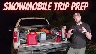 Proper Preparation - Packing for an OFF GRID Mountain Snowmobile Trip | LOTL