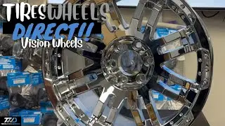 Vision Wheels Warrior  17x8.5 6x4.5 18 Offset in Chrome Part#375H7886C18 Fits Nissan Frontier Xterra