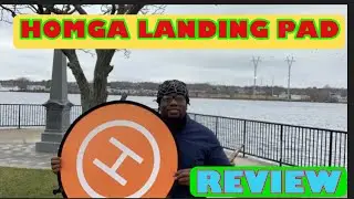 HOMGA DRONE LANDING PAD - 2021 UNBOXING AND REVIEW