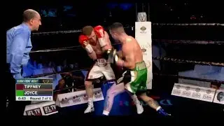 David Oliver Joyce vs Stephen Tiffney Fight TKO Highlights
