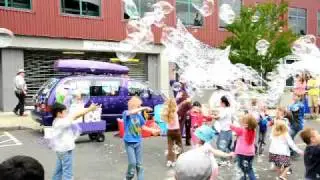 Bubbleman at Groundspeak HQs