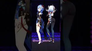 [MMD原神] Genshin Impact-Terminal Rangers-Ganyu & Shenhe #ganyu #ganyugenshinimpact #shenhe #申鹤
