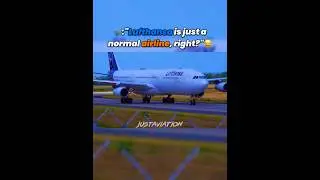Lufthansa Chilling While Owning 7 Airlines😏- #lufthansa #aviation