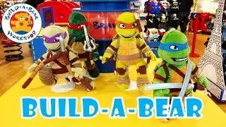 New Build-A-Bear Store Toys May 2016 Teenage Mutant Ninja Turtles TMNT Marvel Minis + MORE