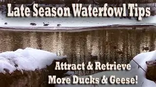 Late Season Waterfowl Hunting Tips - How to Attract more Ducks and Geese