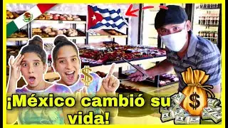 CUBANO se siente MILLONARIO por VIVIR en MÉXICO🇲🇽/ CUBANAS REACCIONAN ¡Nunca lo imaginamos! #Mexico