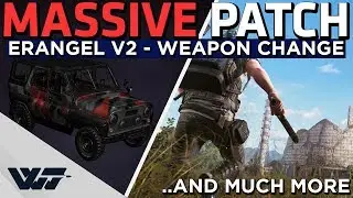 MASSIVE NEW PATCH - Erangel V2, Major Weapon Changes, Car Radio, Heal while moving and more - PUBG