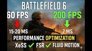 Battlefield 6 FPS Boost + Ultra Settings Optimization (200 FPS)
