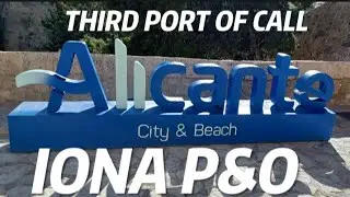 P&O IONA DOCKS IN ALICANTE. VIDEO 5