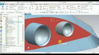 Head lamp design concept  II UGNX II Tutorial