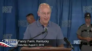Emcee Bill Goodman | Fancy Farm 2019 | KET