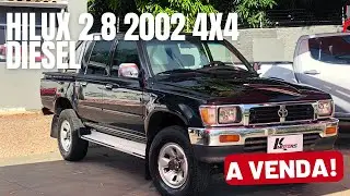 Toyota hilux 2.8 4x4 Diesel 2002  À venda! #hilux4x4