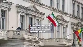 ⚠️ London Embassy in the Spotlight as Iran Enters Full Security Lockdown ⚠️ #iranprotests2022 #news
