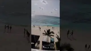 Beach Turns to Chaos as Mega Wave Hits