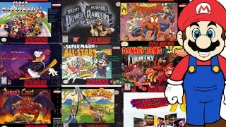 JOGOS DE SUPER NINTENDO ANOS 90