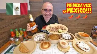 👉 ESPAÑOL probando COMIDA MEXICANA por PRIMERA VEZ 🌶️ 🌶️ 🌶️ RESISTIRÉ??? 🇲🇽