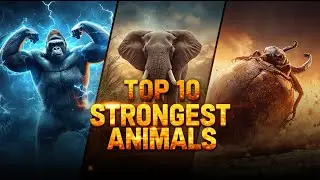 Top 10 Strongest Animals in the World (2025) | Nature&rsquo;s Power Monsters